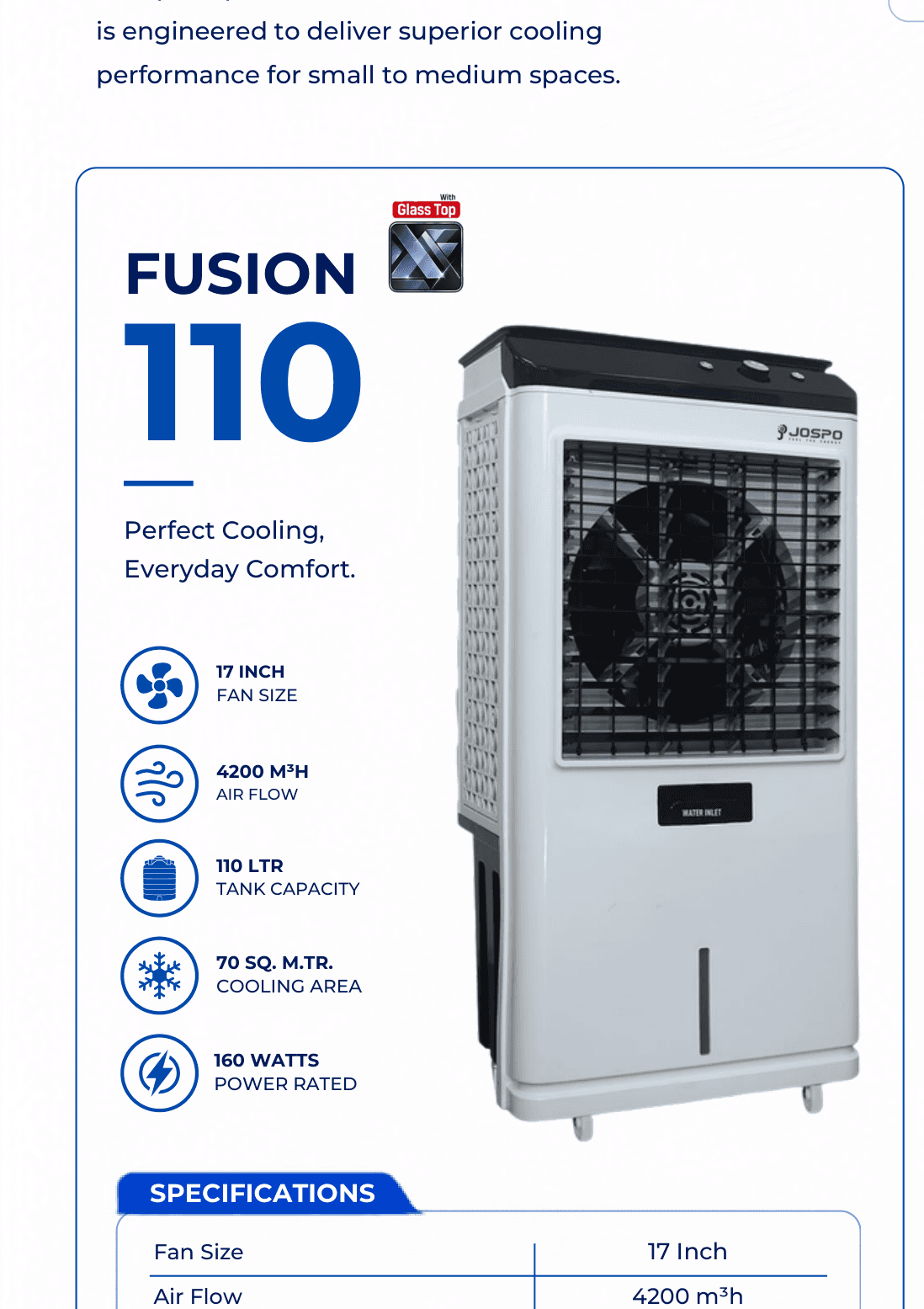JOSPO Fusion 110
